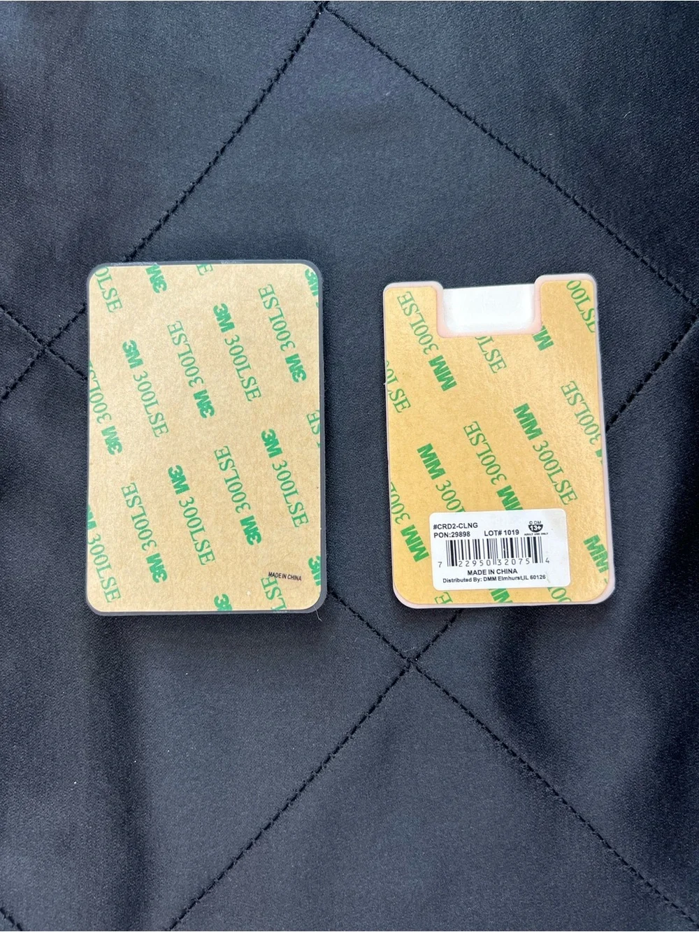 Set of 2 travel card cling for phones